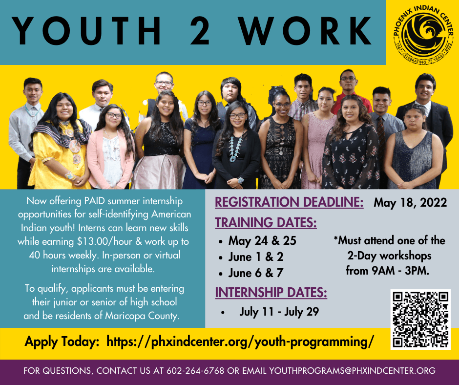 Youth 2 Work (Y2W) Internship Program!