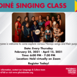 Diné Singing Classes