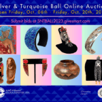 Silver & Turquoise Ball Online Auction Open