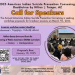 Call For Speakers: 2025 American Indian Suicide Prevention Convening